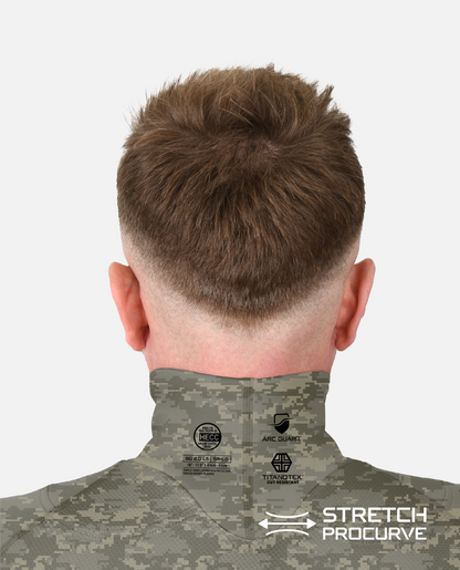 BG 2.0 LS NECK GUARD SHIRT - DIGI CAMO