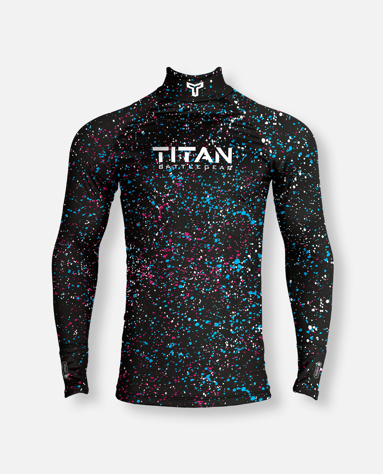BG 2.0 LS NECK GUARD SHIRT - GALAXY SPLATTER