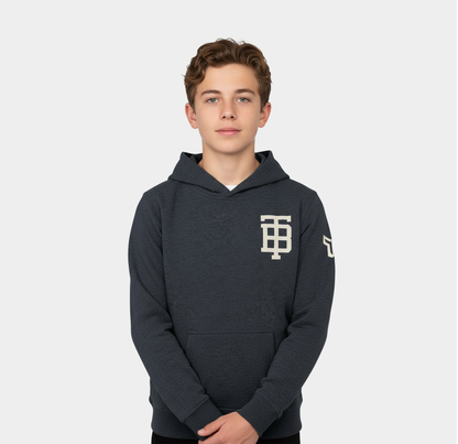 YTH Battle Hoodie - Navy Heather