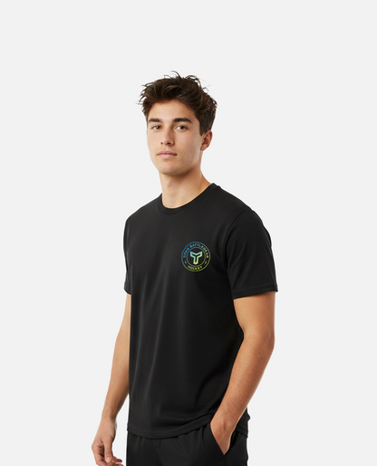 SR Puck Fade Tee - Black