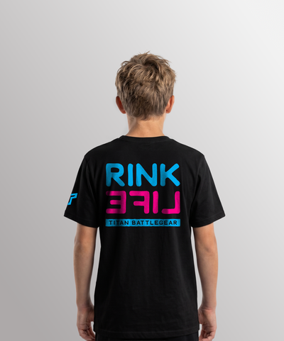 YTH RL STACK 2.0 TEE - BLACK