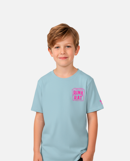 YTH Rink Rat Tee - Ice Blue