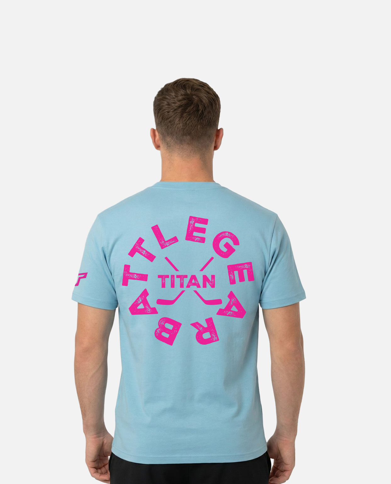 SR Brand Loop Tee - Ice Blue