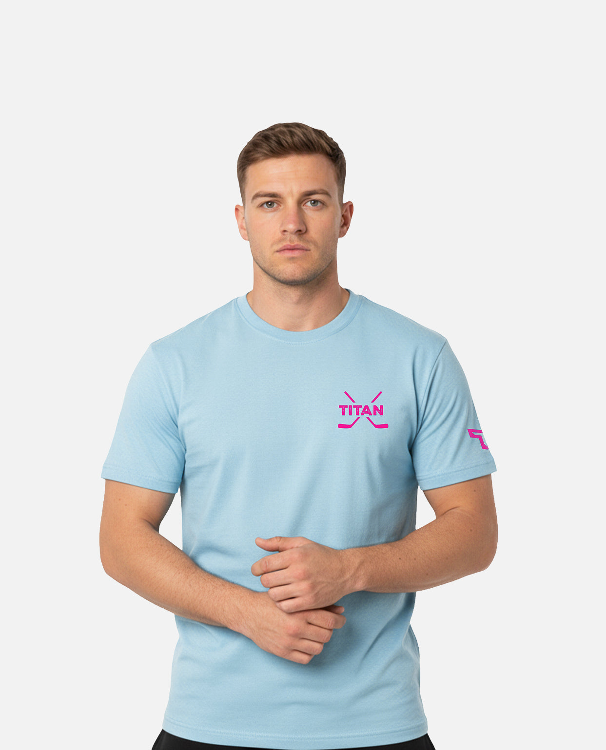 SR Brand Loop Tee - Ice Blue