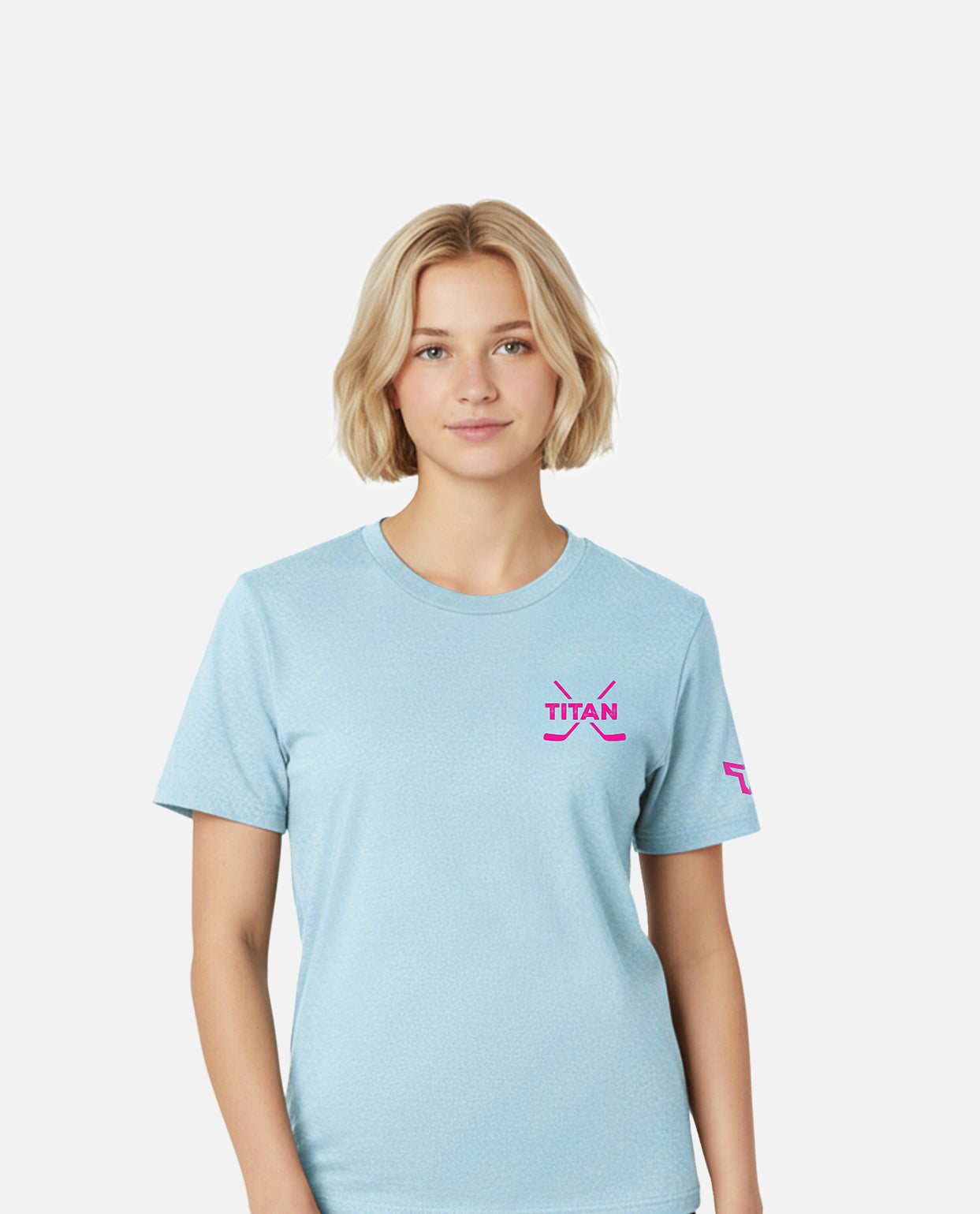 SR Brand Loop Tee - Ice Blue