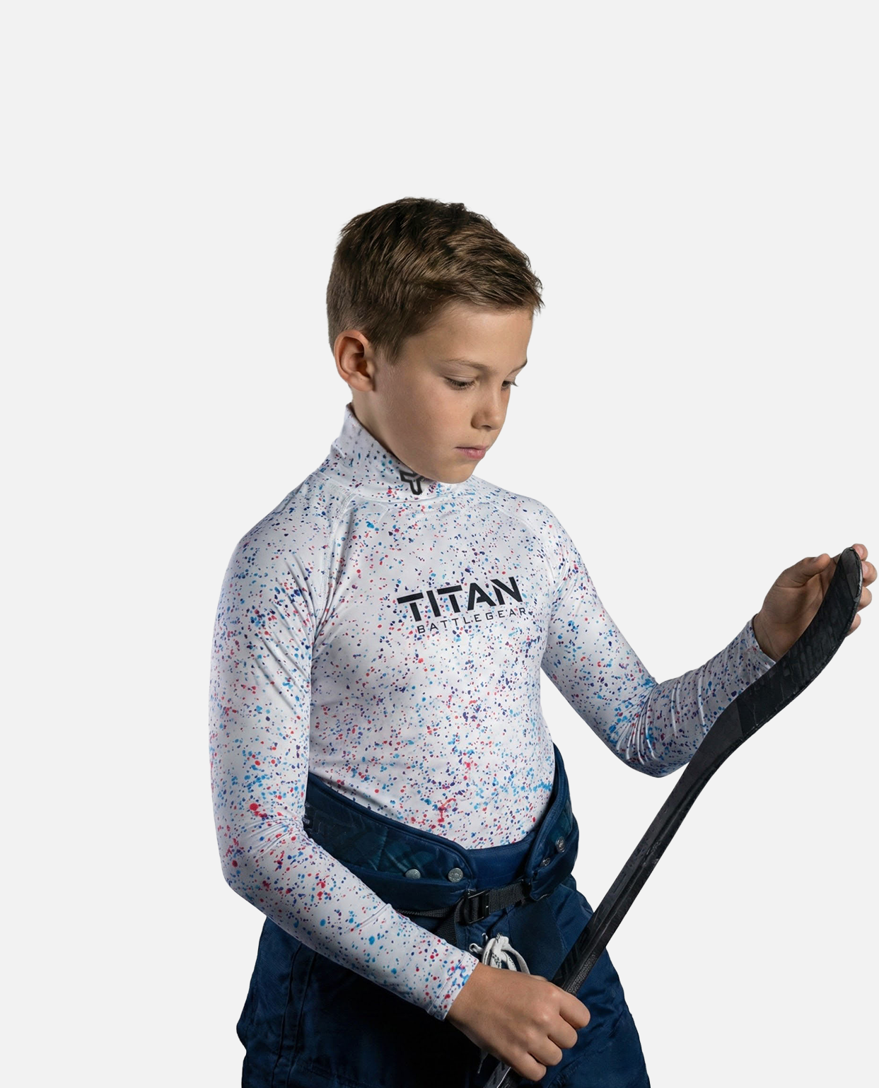 CUT-RESISTANT BASELAYER - CANVAS SPLATTER