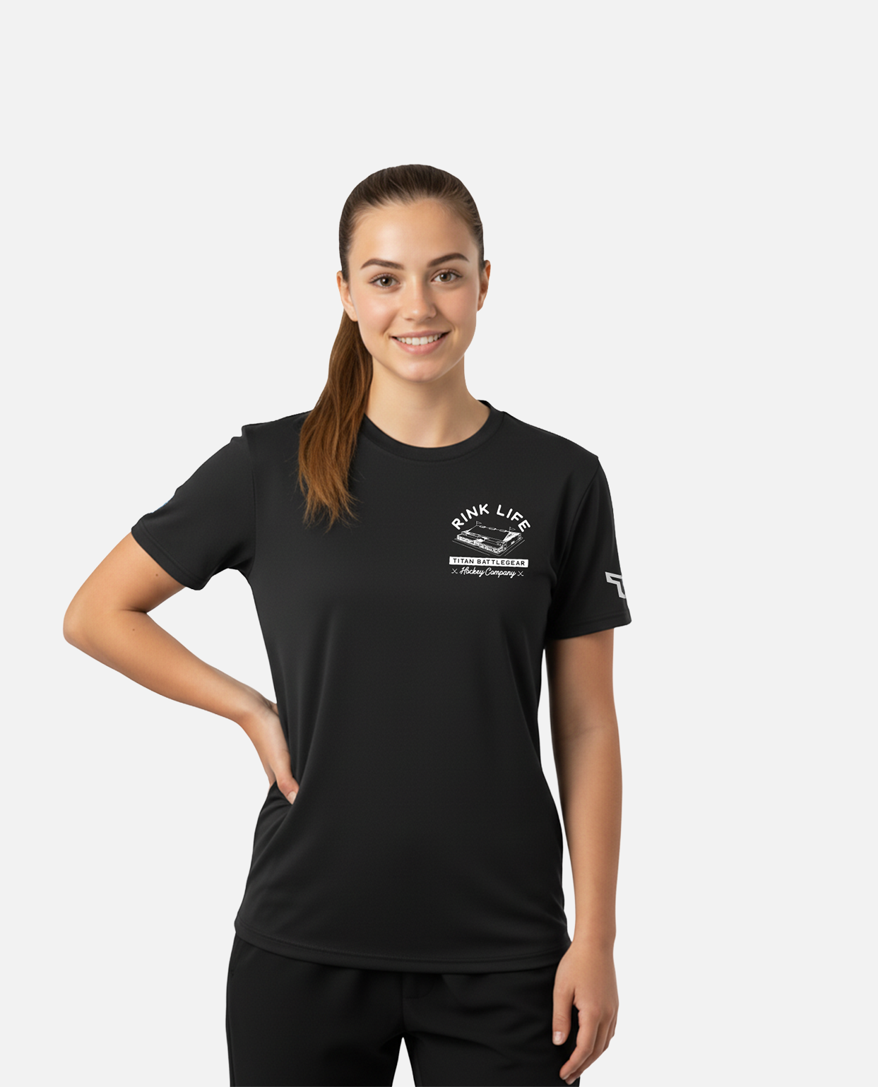 SR Rink Life Rink Tee - Black