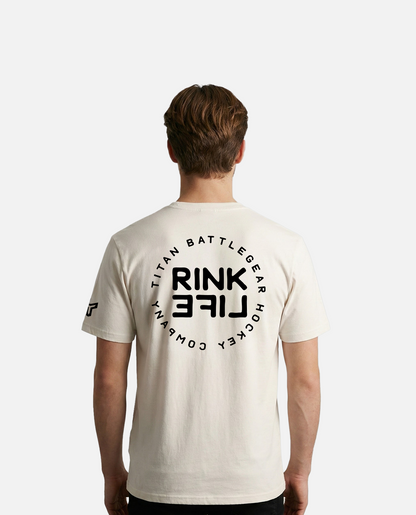 SR RL Circle Tee - Bone