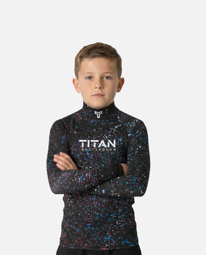 CUT-RESISTANT BASELAYER - GALAXY SPLATTER