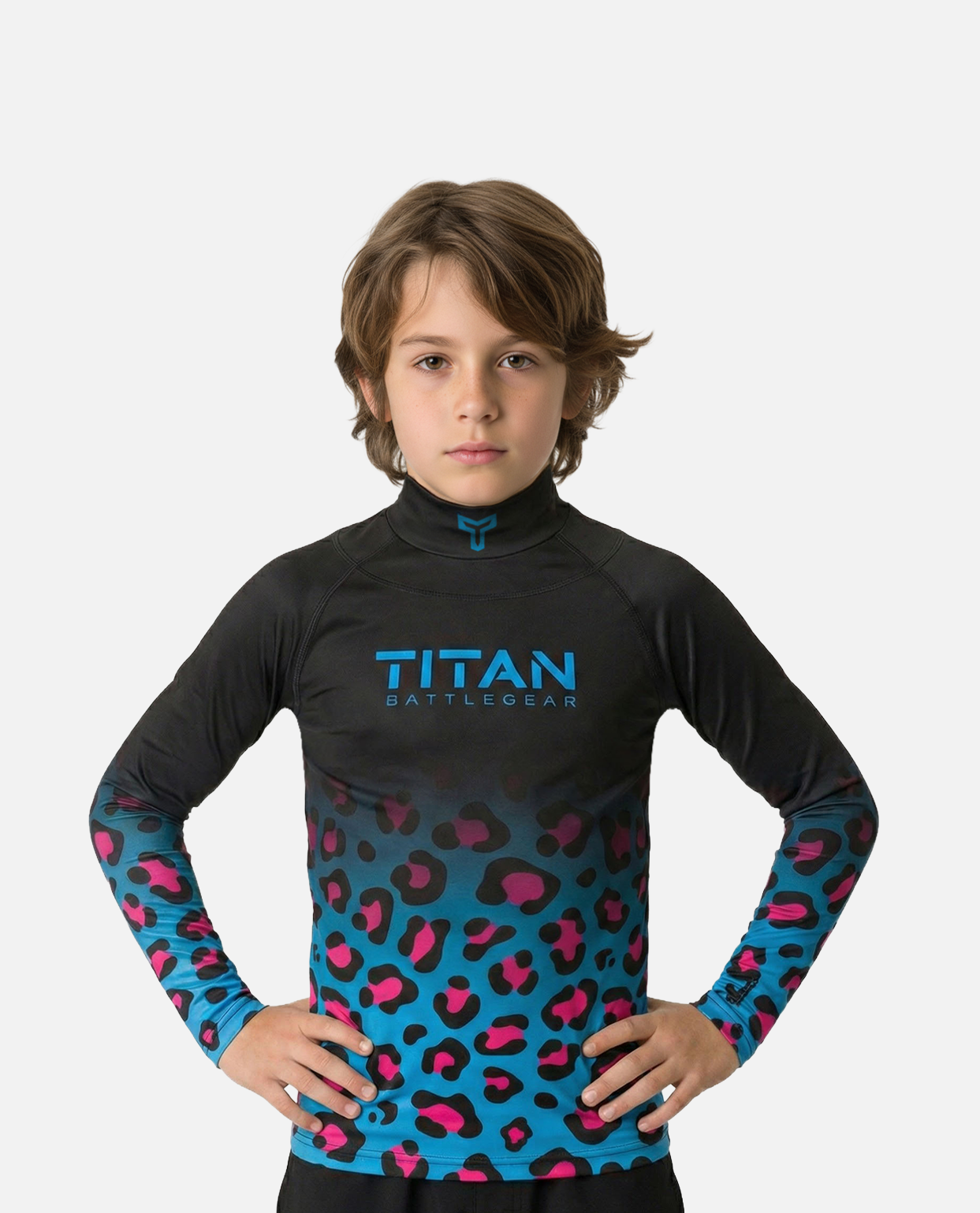 CUT-RESISTANT BASELAYER - LEOPARD FADE