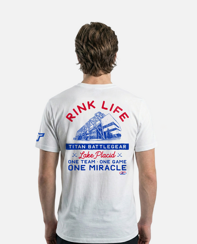 SR RINK LIFE MIRACLE TEE - USA GRAPHIC