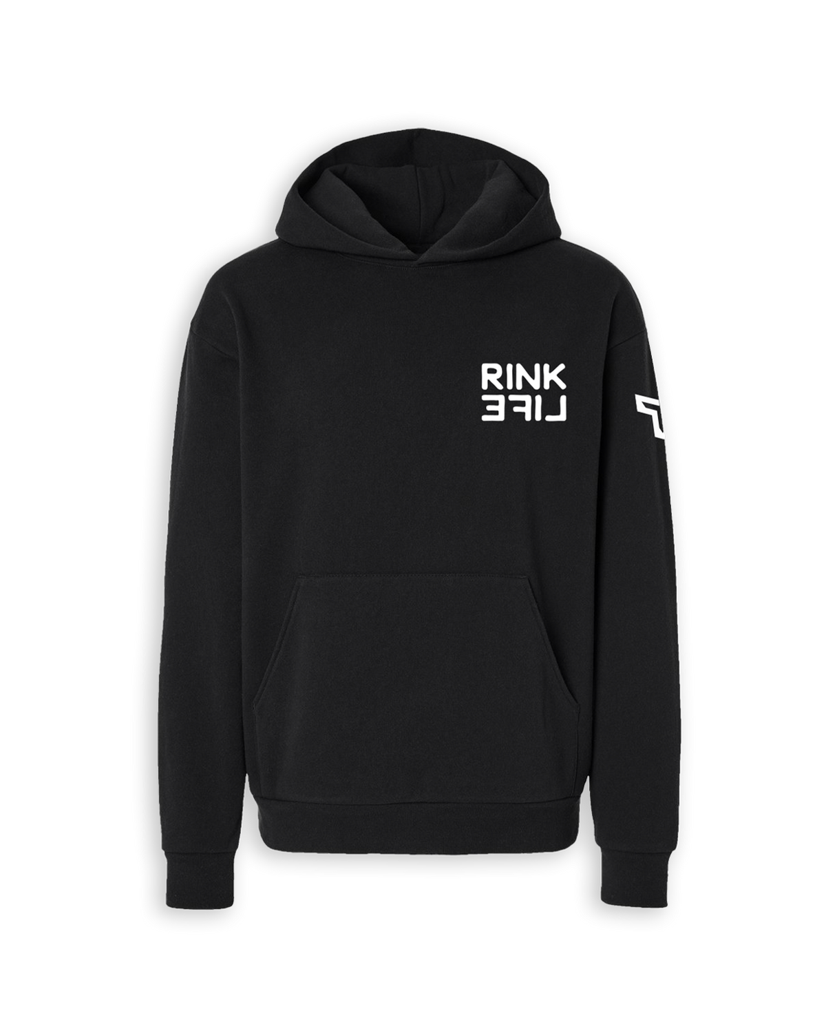 SR RL CIRCLE HOODIE 2.0 - BLACK