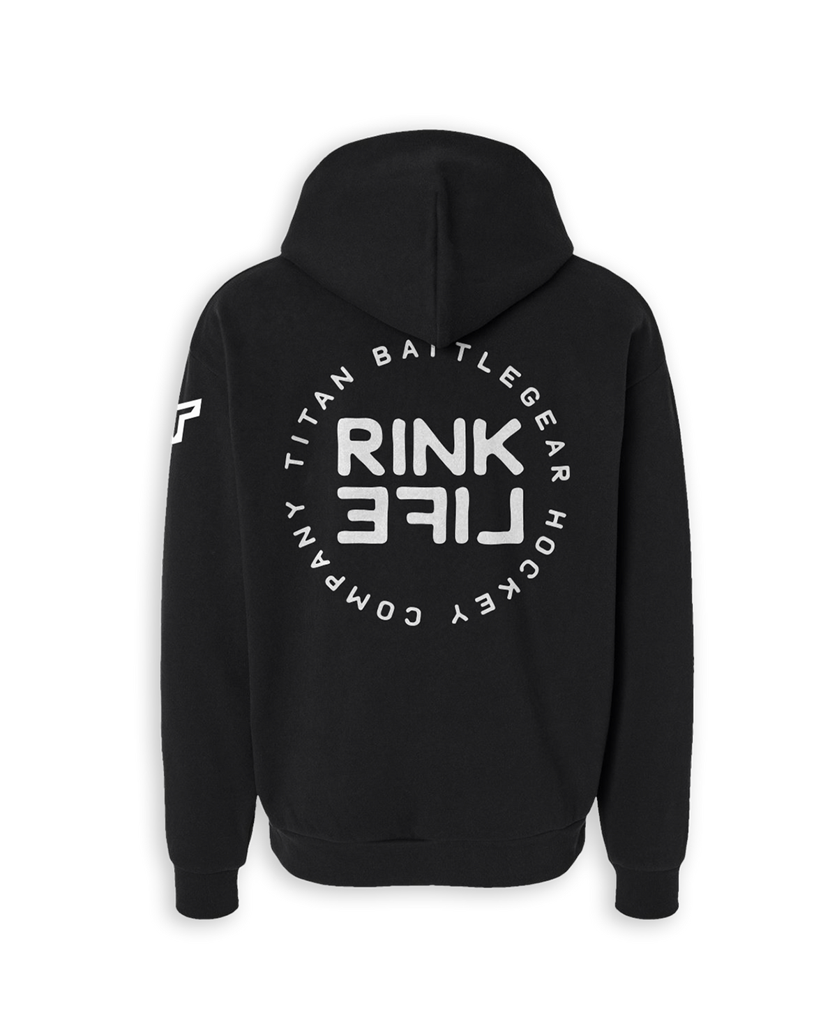SR RL CIRCLE HOODIE 2.0 - BLACK