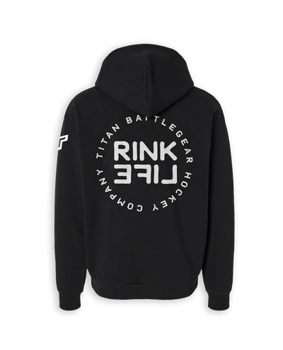 SR RL CIRCLE HOODIE 2.0 - BLACK