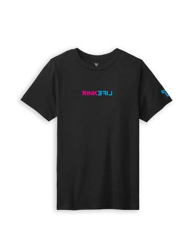 SR RL STACK 2.0 TEE - BLACK