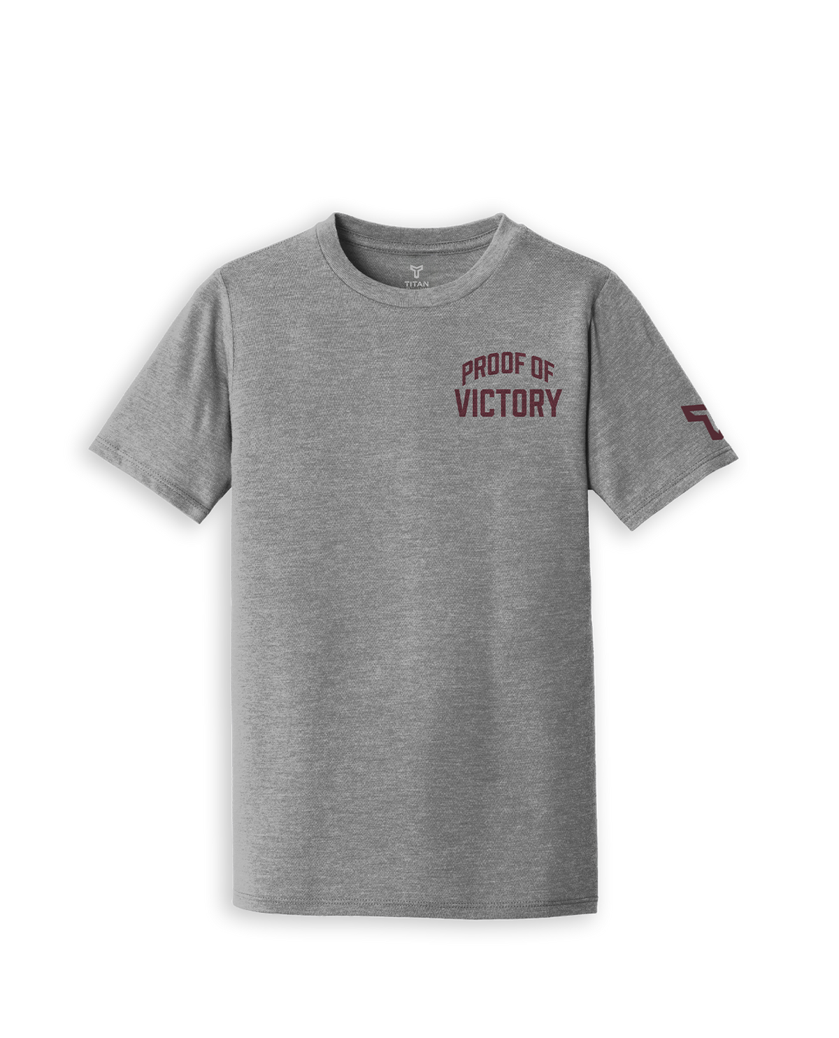 SR VICTORY TEE - HEATHER GRAY