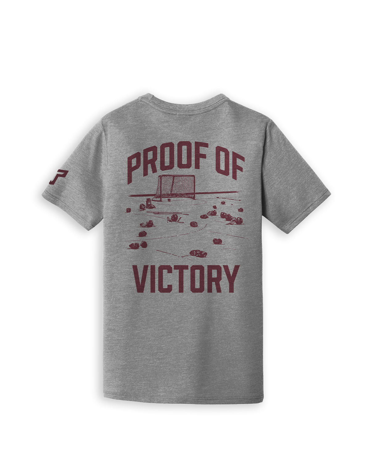 SR VICTORY TEE - HEATHER GRAY