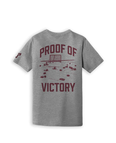 SR VICTORY TEE - HEATHER GRAY