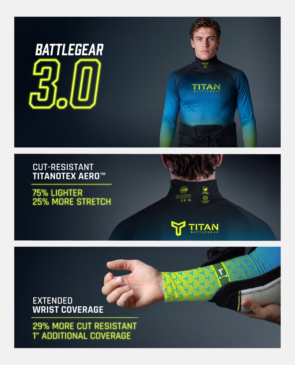 YTH CUT-RESISTANT BASELAYER 3.0 - EARLY RISER