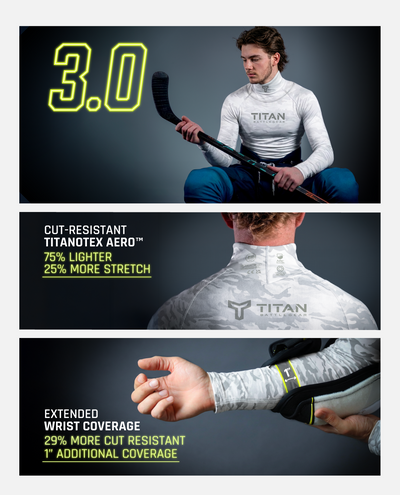 CUT-RESISTANT BASELAYER 3.0 - MAROON