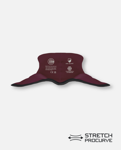 CUT-RESISTANT NECK GUARD 2.0 - MAROON