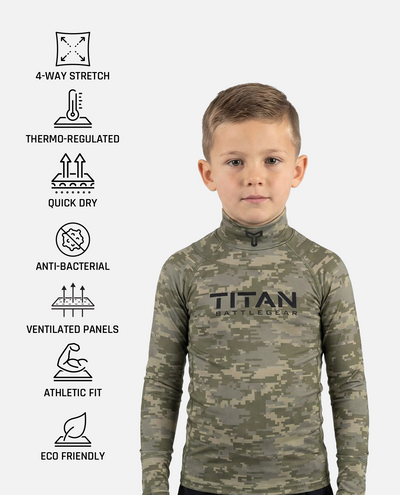CUT-RESISTANT BASELAYER 2.0 - DIGI CAMO
