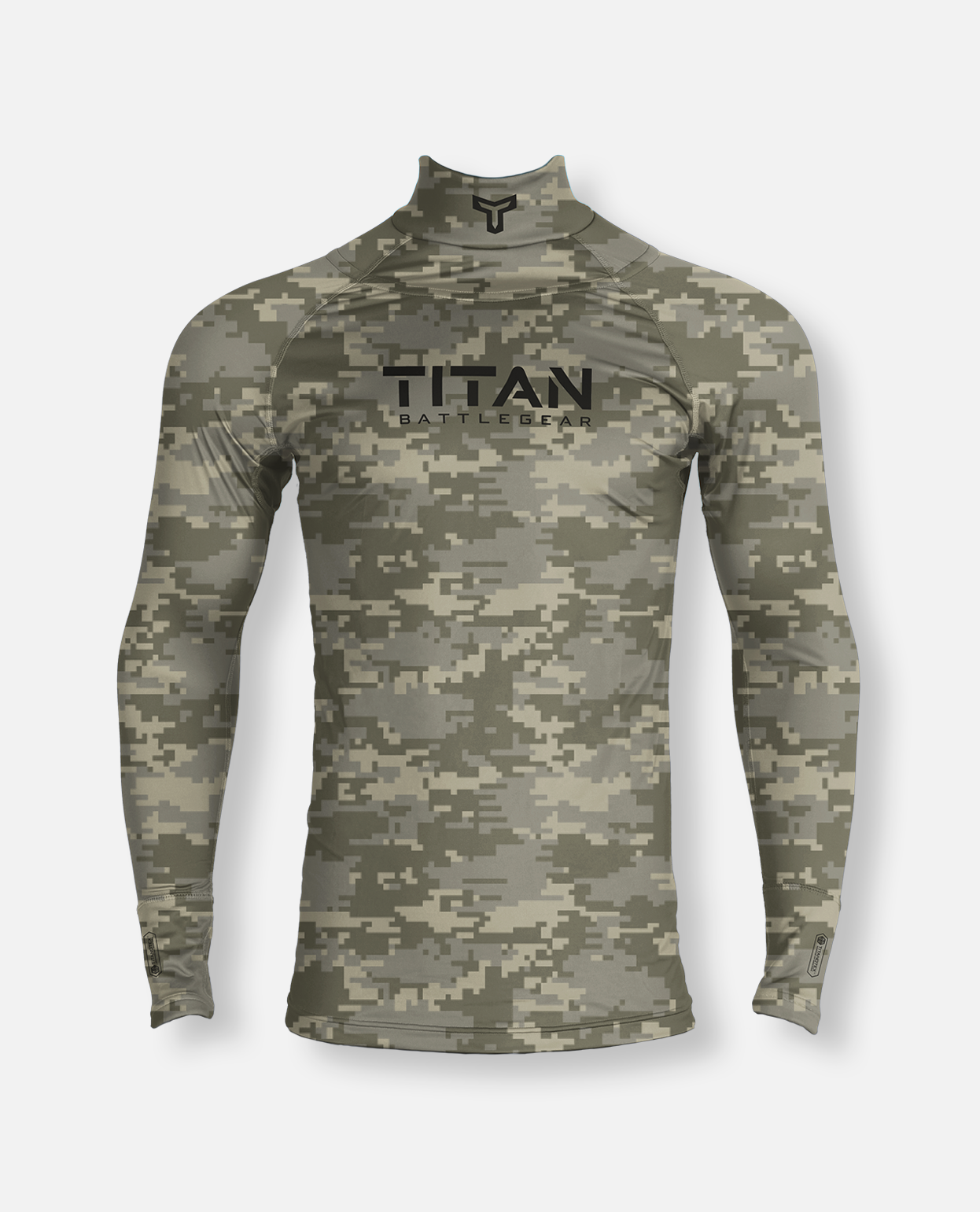 BG 2.0 LS NECK GUARD SHIRT - DIGI CAMO