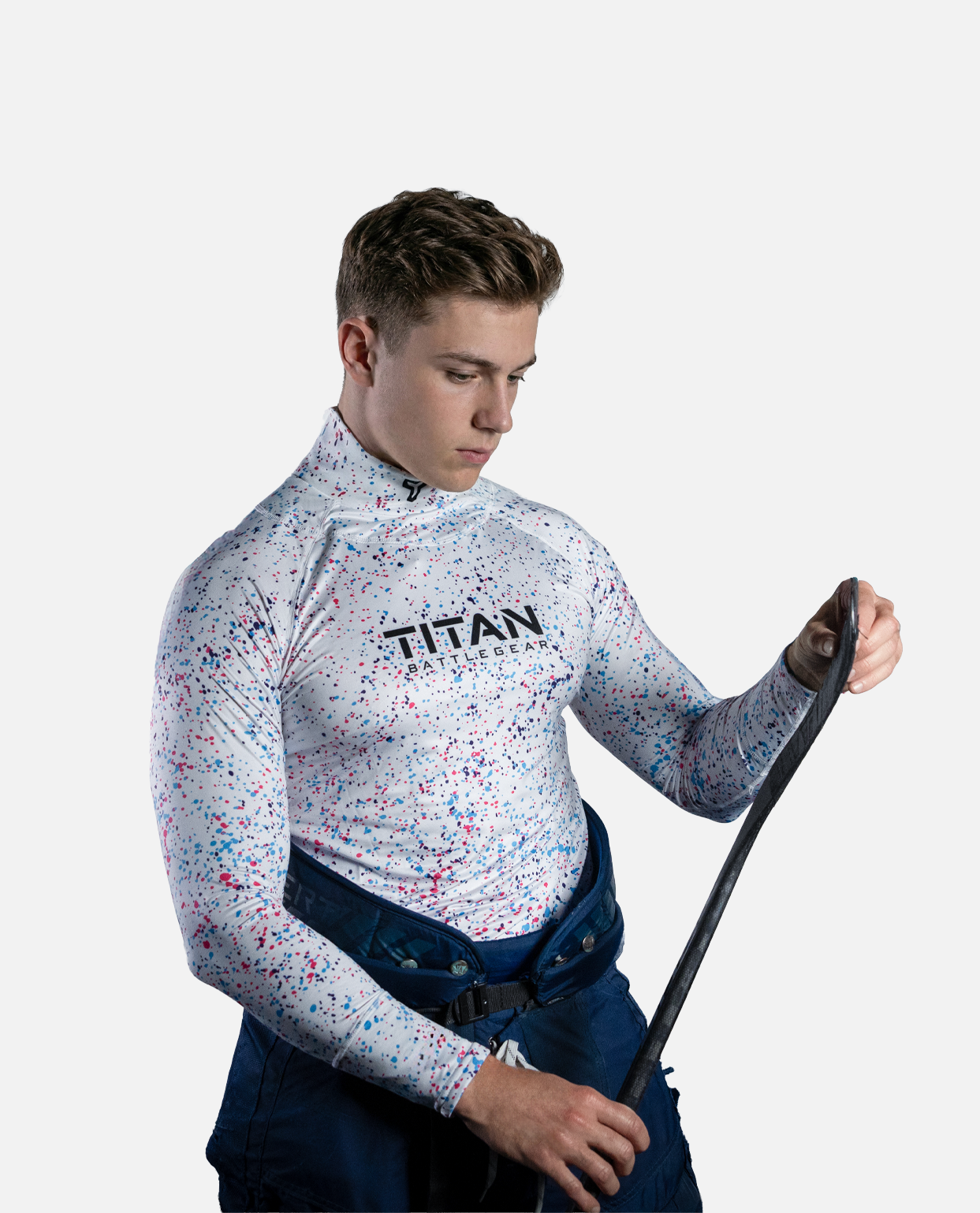 CUT-RESISTANT BASELAYER - CANVAS SPLATTER