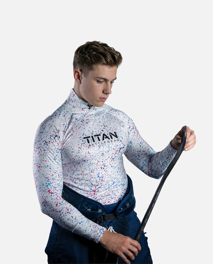 CUT-RESISTANT BASELAYER - CANVAS SPLATTER