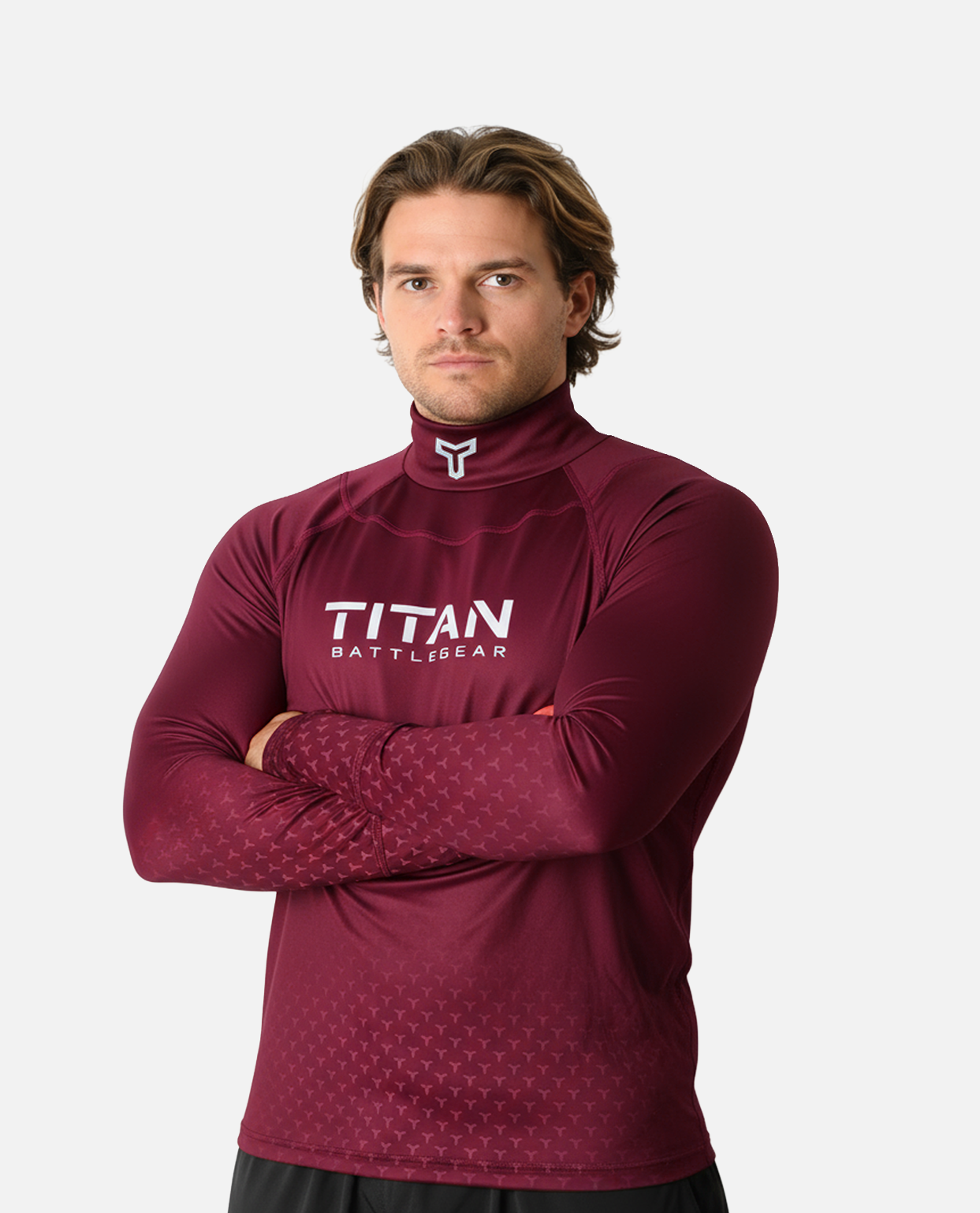 CUT-RESISTANT BASELAYER - MAROON