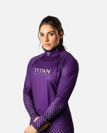 BG 2.0 LS NECK GUARD SHIRT - TEAM PURPLE