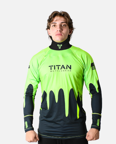 CUT-RESISTANT BASELAYER - GREEN SLIME