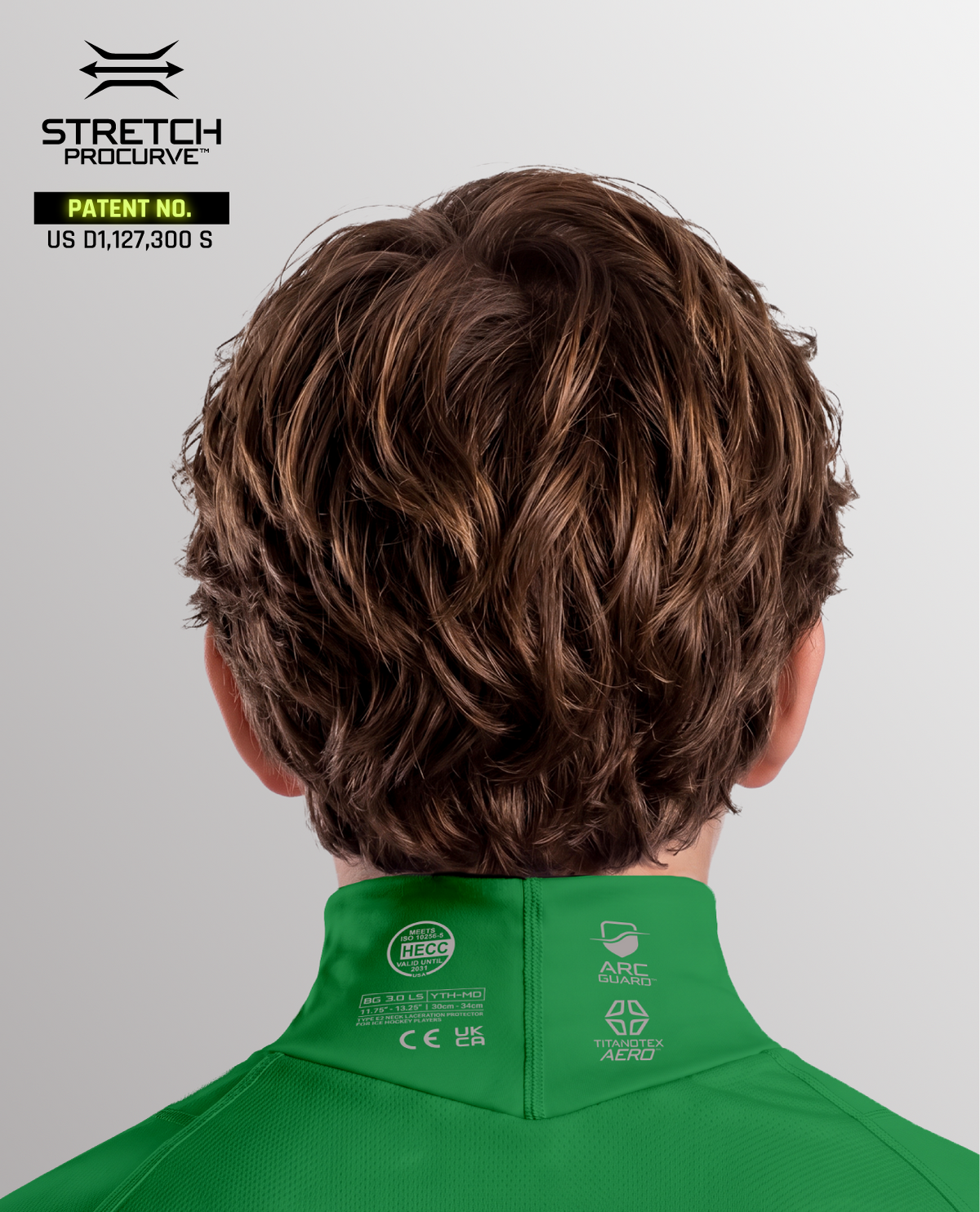 YTH CUT-RESISTANT BASELAYER 3.0 - KELLY