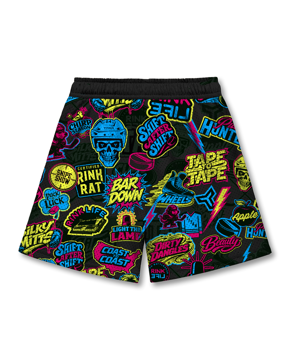 YTH DRYLAND SHORT - STICKER PACK