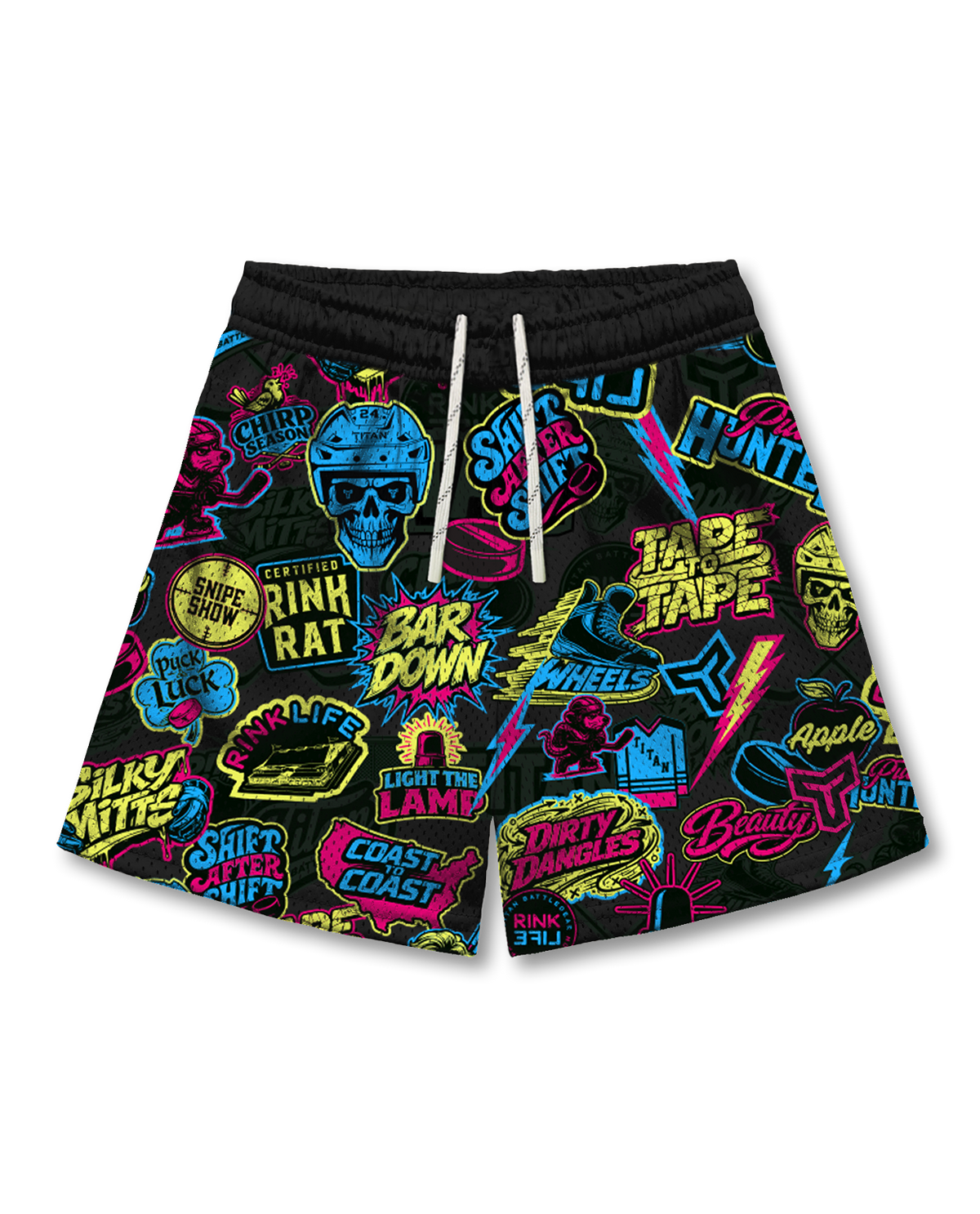 YTH DRYLAND SHORT - STICKER PACK