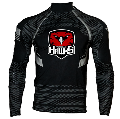 Black Hawks Shirt, Front View
