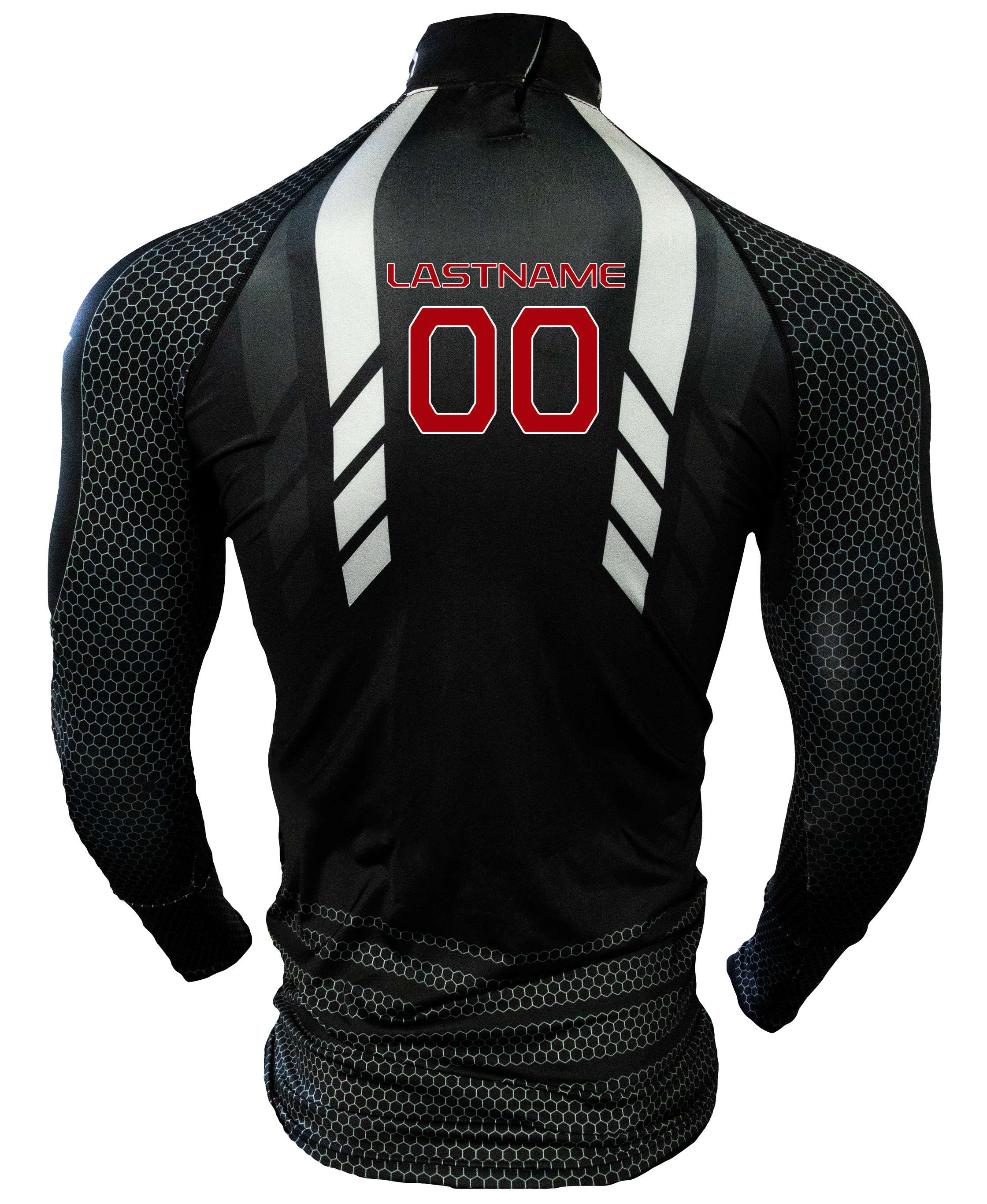 Black Hawks Shirt, Rear View