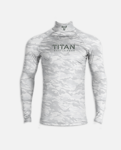 YTH CUT-RESISTANT BASELAYER 3.0 - WHITEOUT CAMO