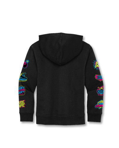YTH STICKERPACK HOODIE - BLACK