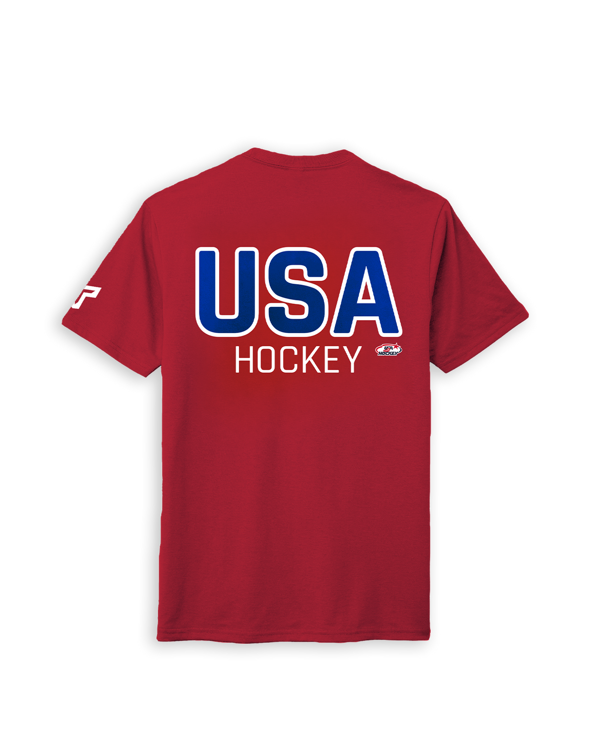 YTH USA HOCKEY ARCH TEE - RED
