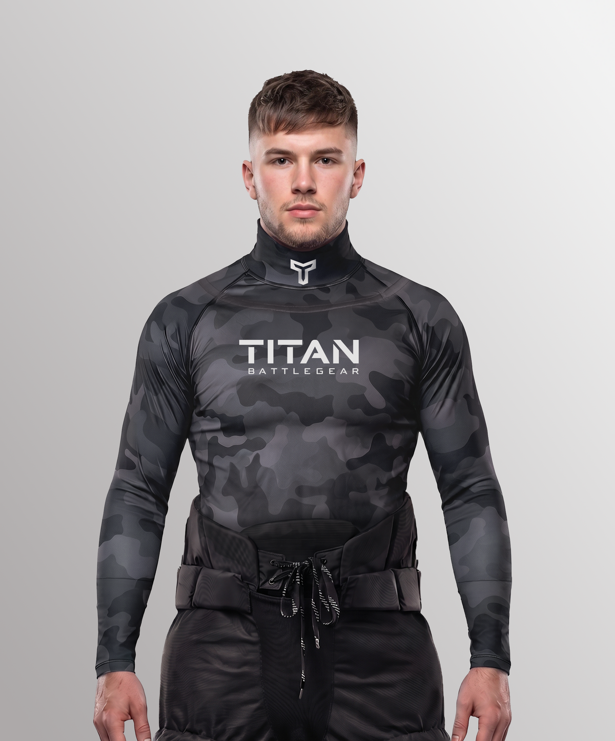 YTH CUT-RESISTANT BASELAYER 3.0 - BLACKOUT CAMO