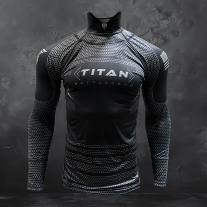 Black Titan Battlegear Hockey Shirt - Front View