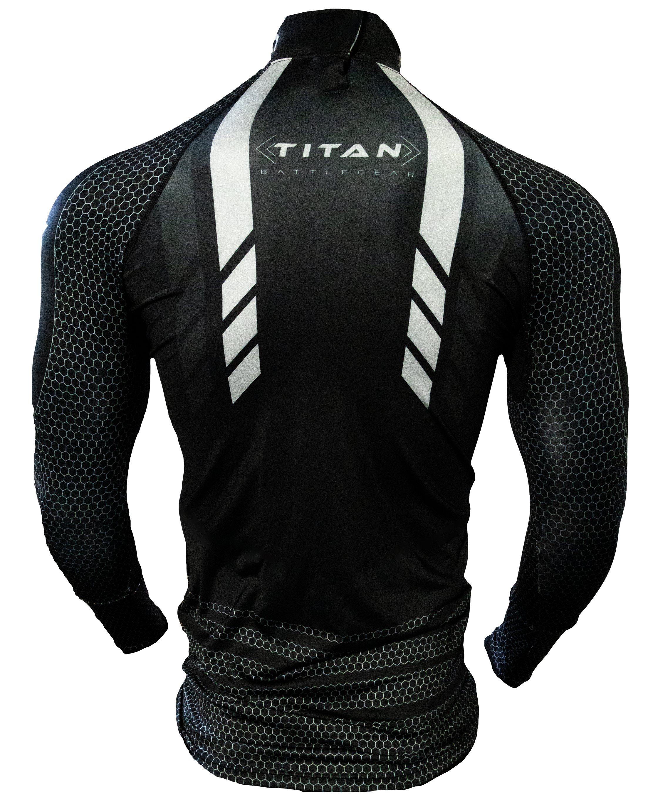 Black Hawks Shirt, Rear View 2