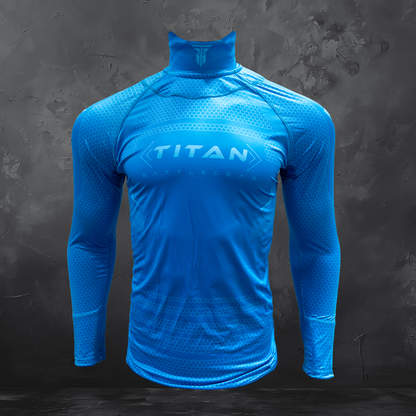 Blue Titan Battlegear Hockey Shirt - Front View