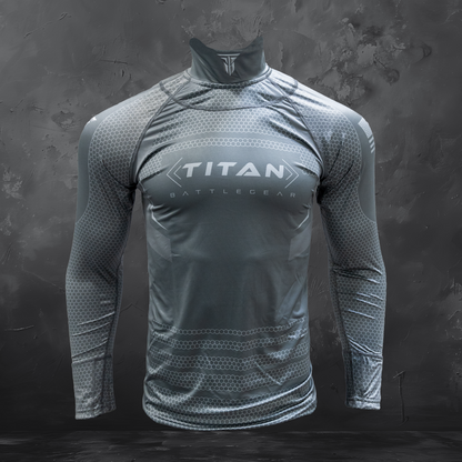 Grey Titan Battlegear Hockey Shirt - Front View