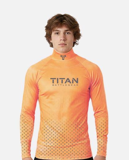 CUT-RESISTANT BASELAYER - CREAMSICLE