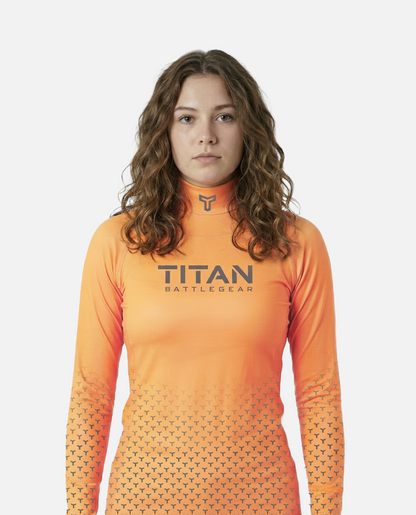 CUT-RESISTANT BASELAYER - CREAMSICLE