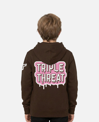 YTH Triple Threat Hoodie - Brown