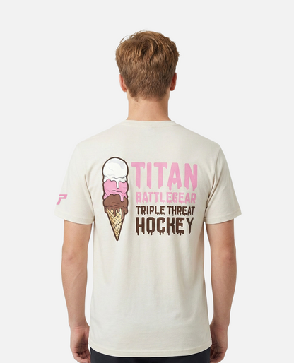SR Triple Threat Tee - Bone